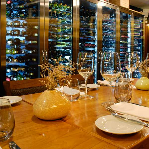 A candlelit Recoleta dining room set for a proposal in Buenos Aires