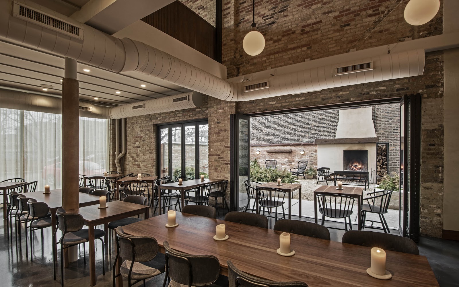 A multi-course tasting menu plated at a Chicago chef's counter