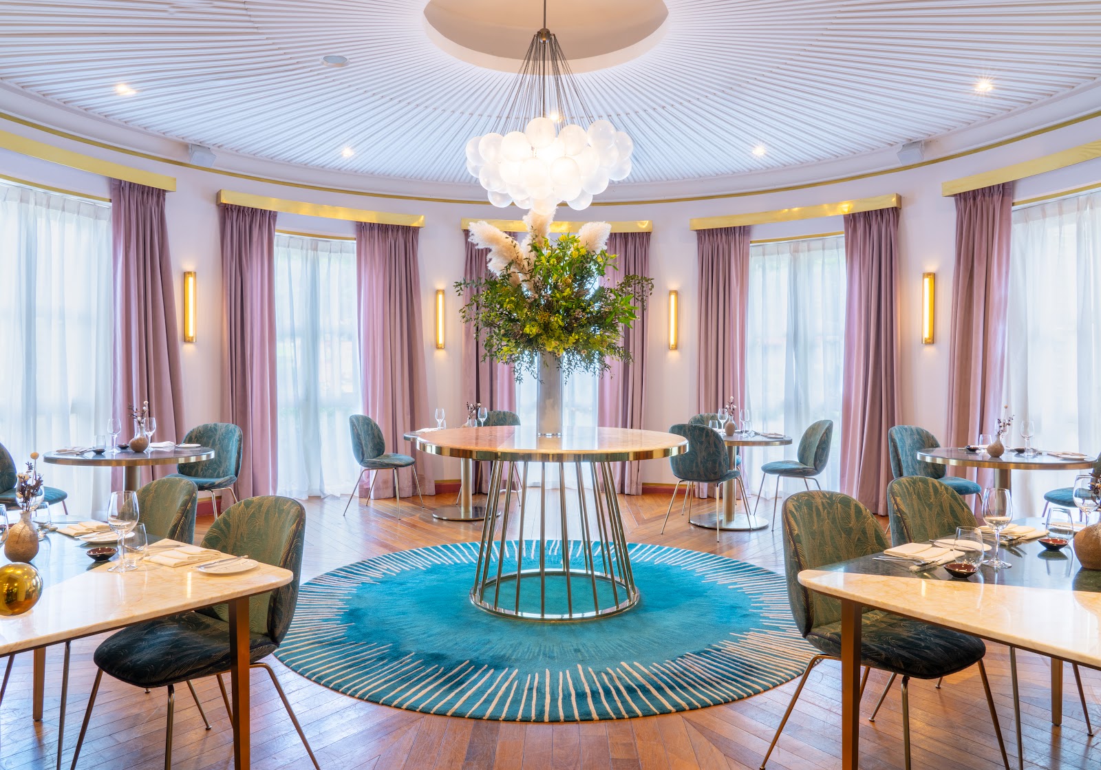 A composed tasting-menu course at a one-Michelin-starred Singapore restaurant